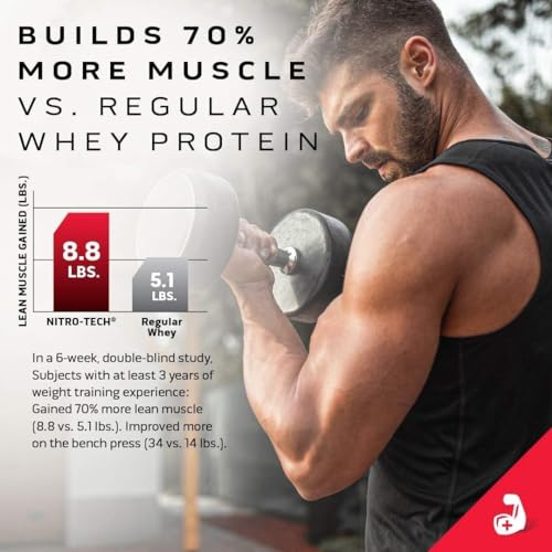 Whey Protein Powder, MuscleTech Nitro-Tech Whey Protein Isolate & Peptides, Protein MuscleTechBuy Supplements Australia