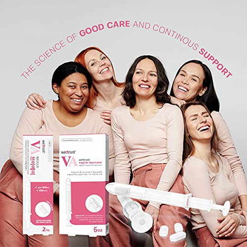 wettrust VA, Delivering Suppositories in a hygienic Way 6pcs | Relieving The discomfort 