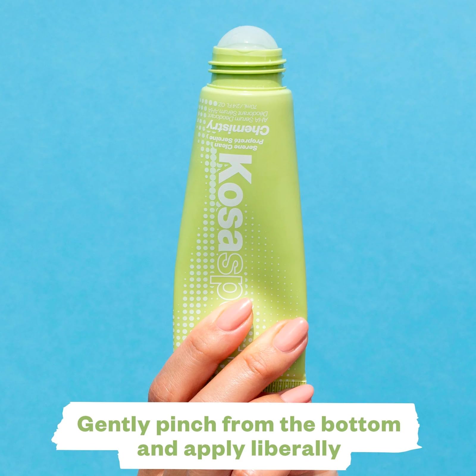 Kosas Chemistry Deodorant - Aluminium and Baking Soda Free + BO-Fighting AHA Serum that Exfoliates, Softens, and Nourishes the Skin, (Serene Clean) KosasBuy Supplements Australia