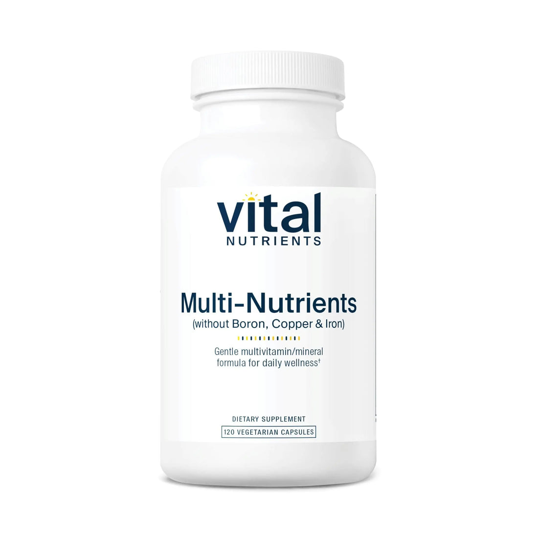 Vital Nutrients Multi-Nutrients 5 Ultra Antioxidant Formula | Boron, Copper, and Iron Free | Vegetarian Daily Multivitamin and Mineral Vital Nutrients