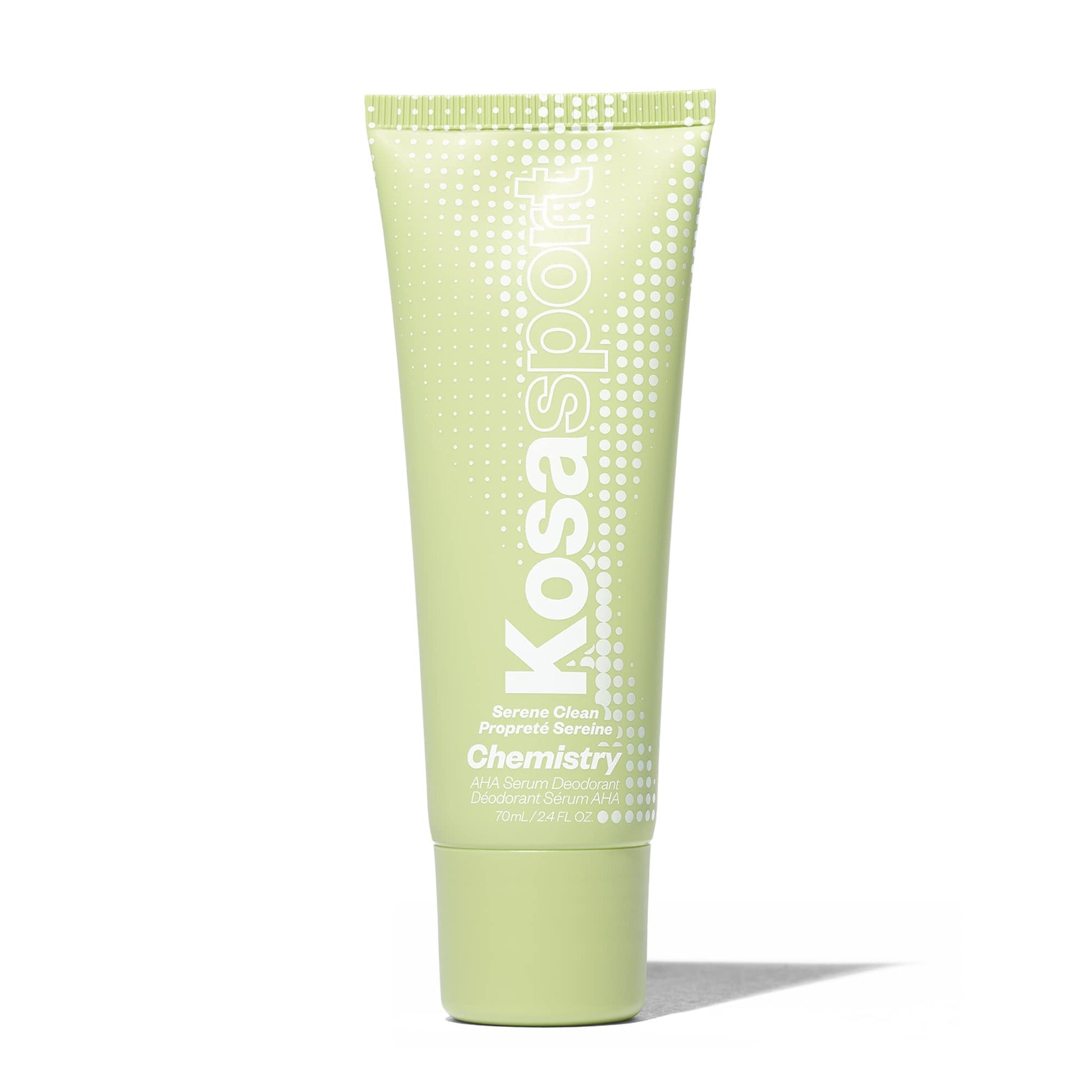 Kosas Chemistry Deodorant - Aluminium and Baking Soda Free + BO-Fighting AHA Serum that Exfoliates, Softens, and Nourishes the Skin, (Serene Clean) KosasBuy Supplements Australia
