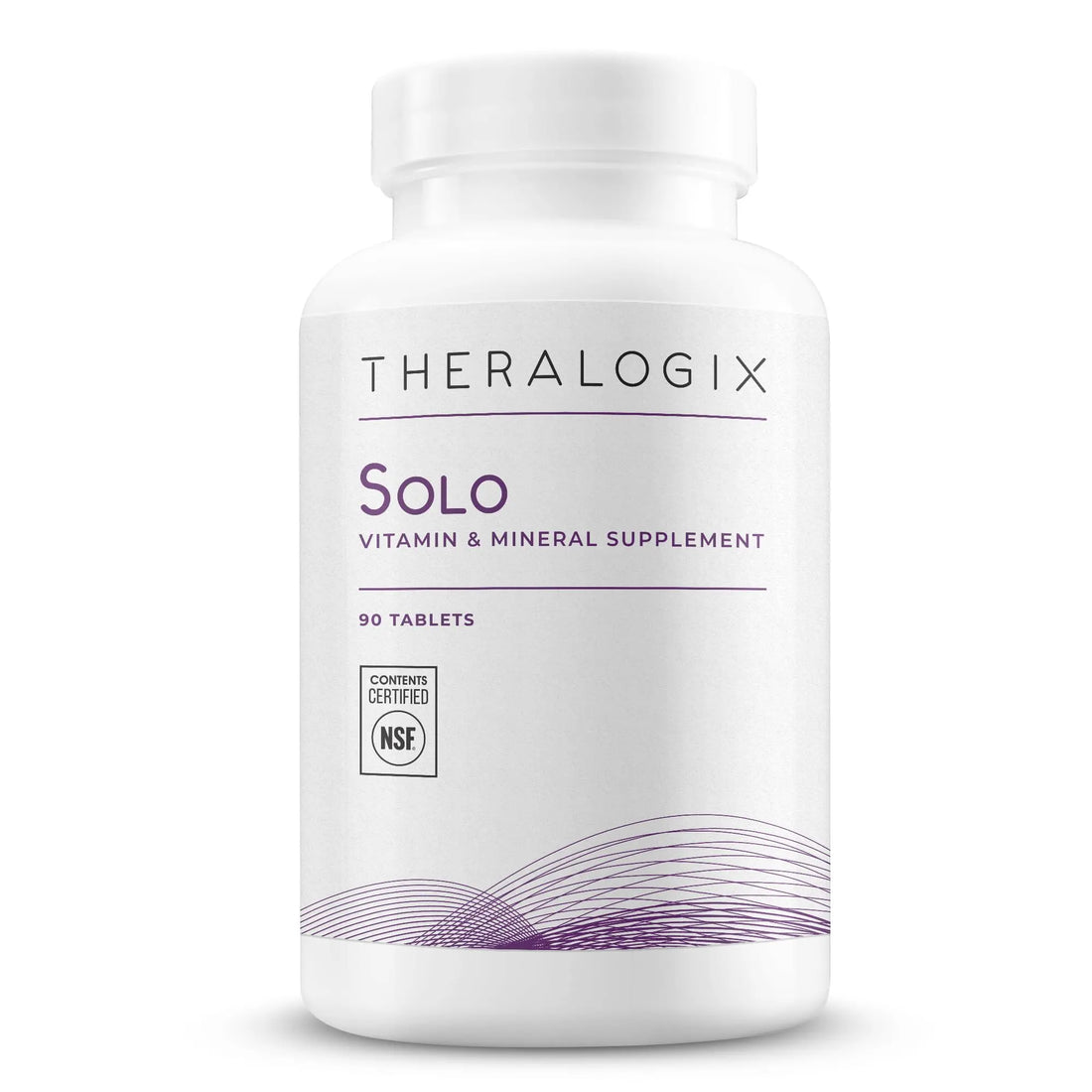 Theralogix Solo Multivitamin & Multimineral Supplement Without Iron - 90-Day Supply - Iron-Free Multivitamin Theralogix