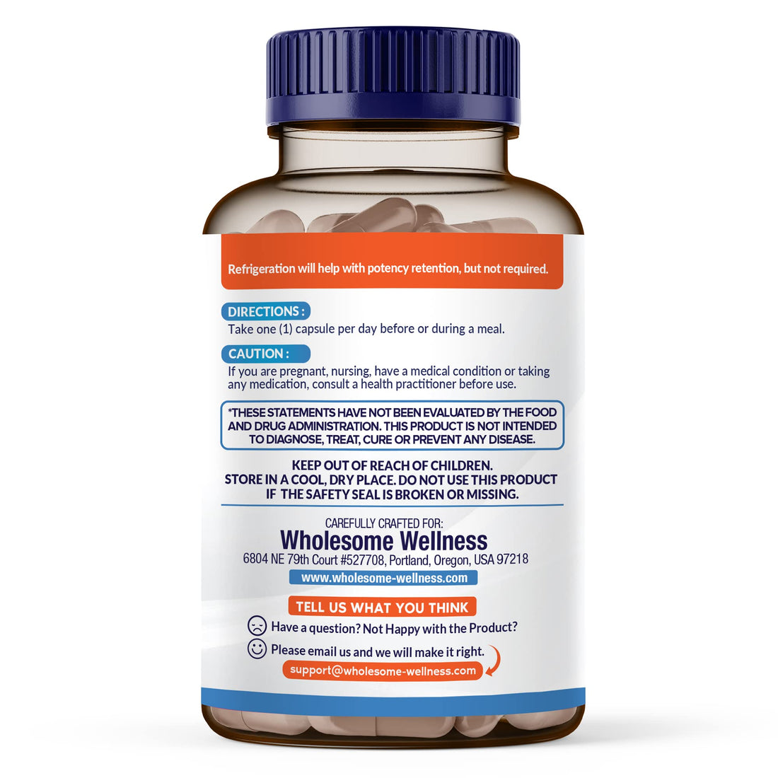 Wholesome Wellness Organic Raw Probiotics 100 Billion CFU, Dr Formulated for Women and Men, Complete Adult Supplement with Prebiotics and Digestive Enzymes; 30 Capsules, Shelf Stable Wholesome WellnessBuy Supplements Australia